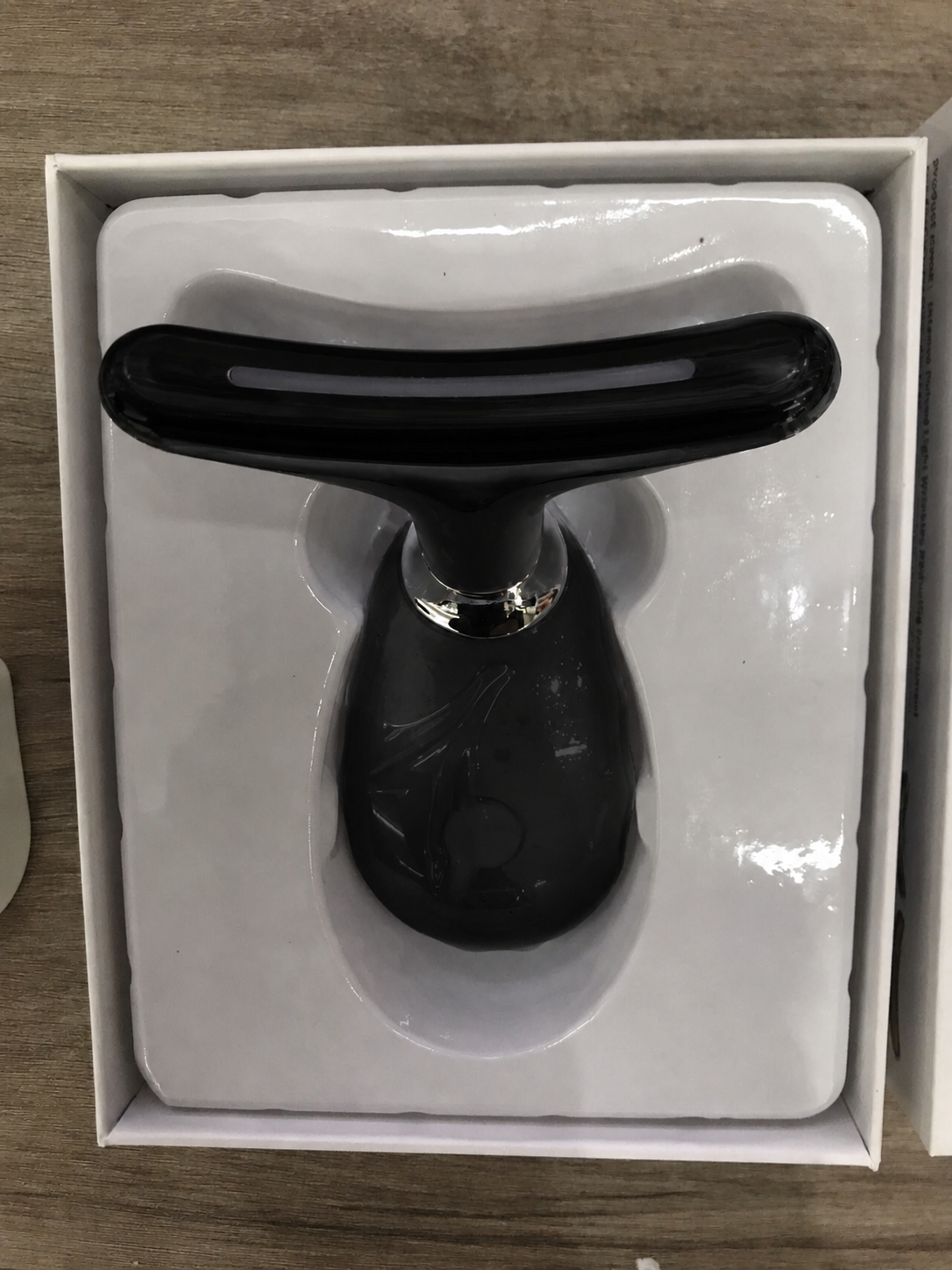 Masajeador facial lifting EMS- Dispositivo Facial de Limpieza con 3 Luces LED