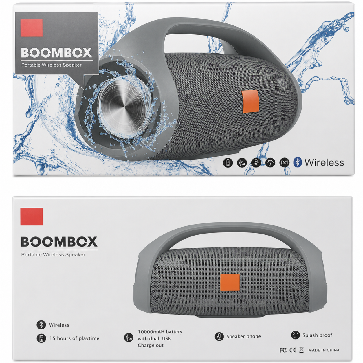 Altavoz Blueetoth Boombox