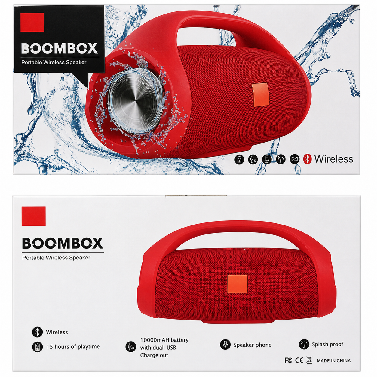 Altavoz Blueetoth Boombox
