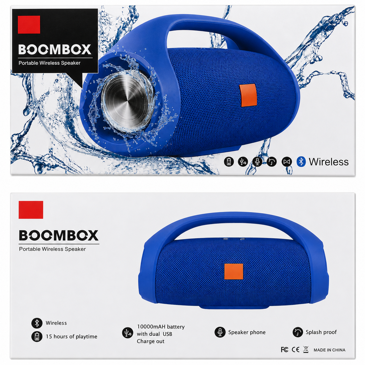 Altavoz Blueetoth Boombox