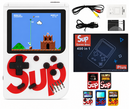 Consola Gameboy Retro Portátil con 400 Juegos Clásicos