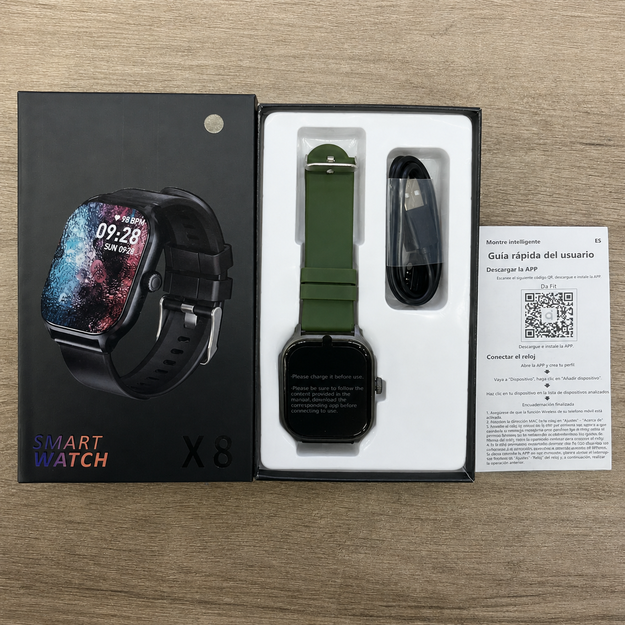 X8 Smart Watch Waterproof