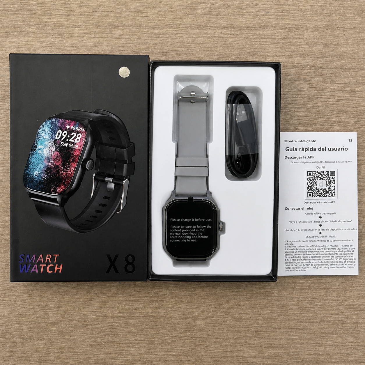 X8 Smart Watch Waterproof