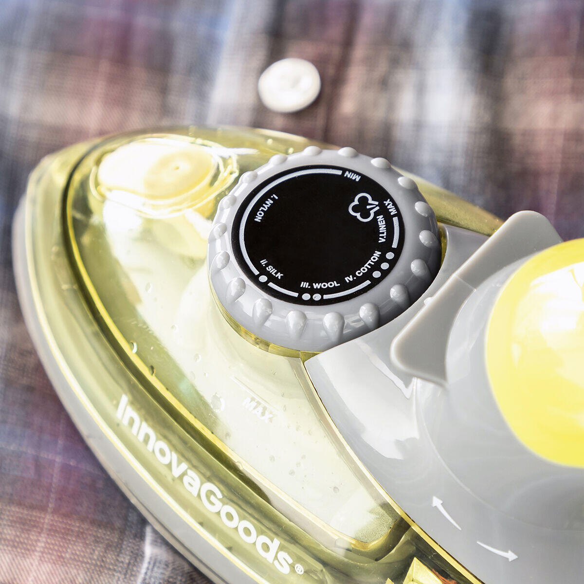 Ferro a vapor Velyron InnovaGoods 2 em 1, mini, vertical e horizontal, 800 W 