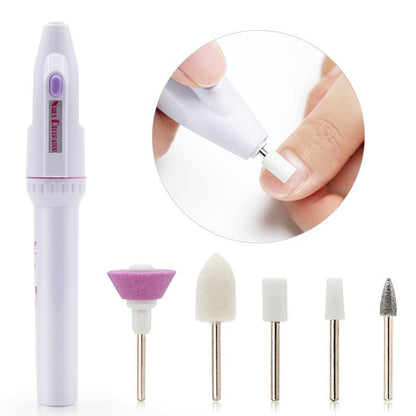 Conjunto de manicure elétrica profissional 5 em 1 