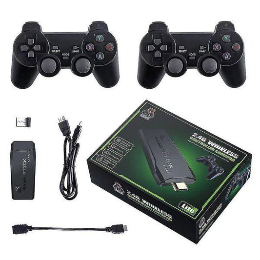 Consola juego 4k ultra hd game stick con más de 5.000 juegos integrados