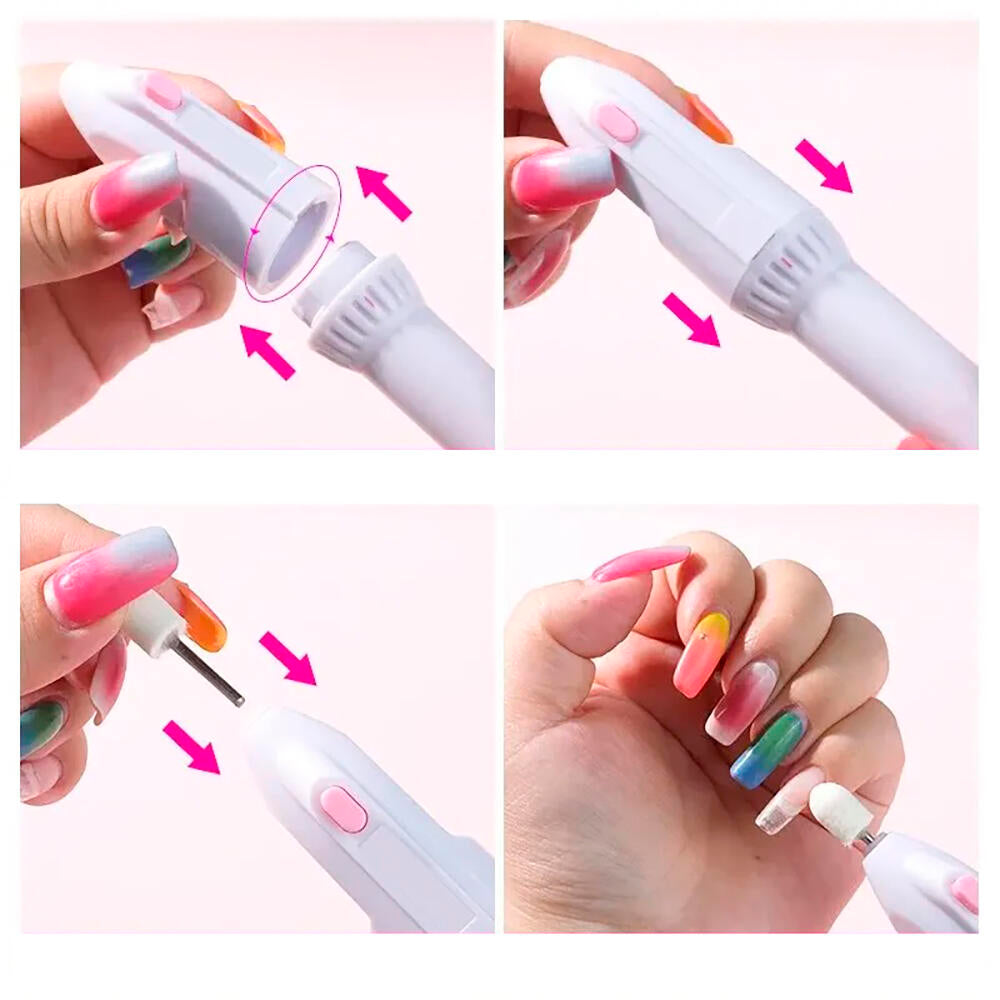 Conjunto de manicure elétrica profissional 5 em 1 