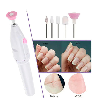 Conjunto de manicure elétrica profissional 5 em 1 
