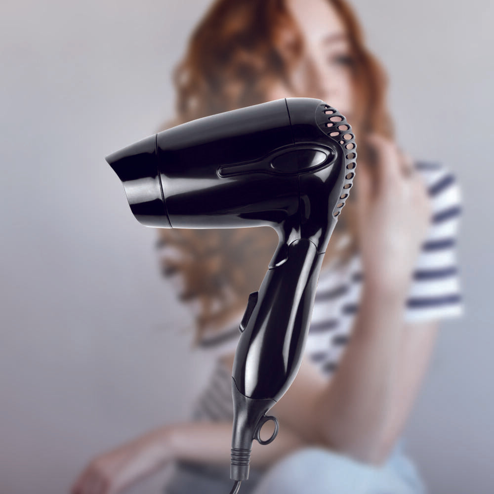 Secador De Pelo De Viaje Con Mango Plegable
