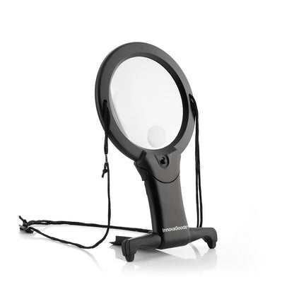Lupa de mão livre Zooled InnovaGoods com luz LED 