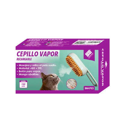 Escova a vapor para animais de estimação (embalagem de 2 unidades) 