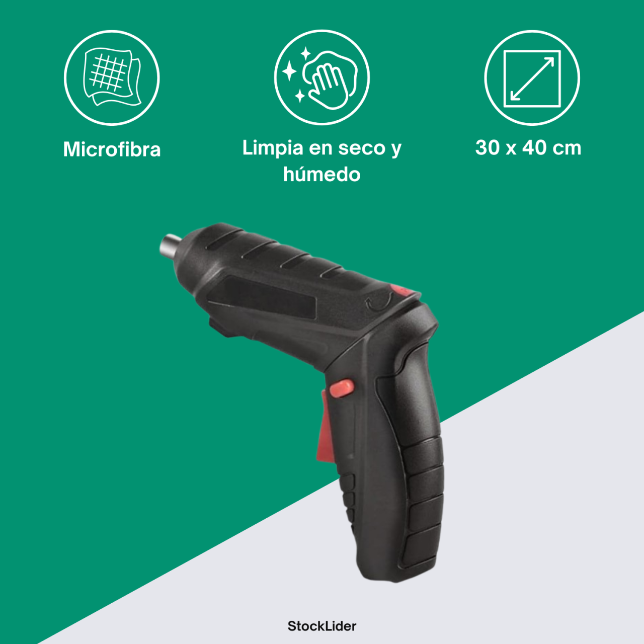 Aparafusadora elétrica multifuncional 