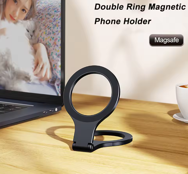 soportes magnéticos con doble anillo