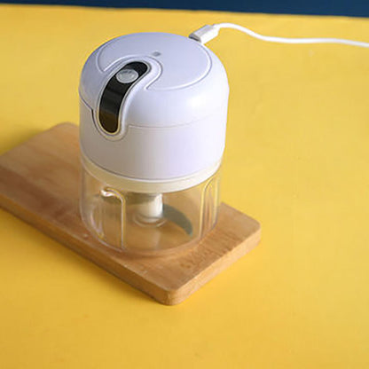 Mini processador de alimentos elétrico recarregável via USB 