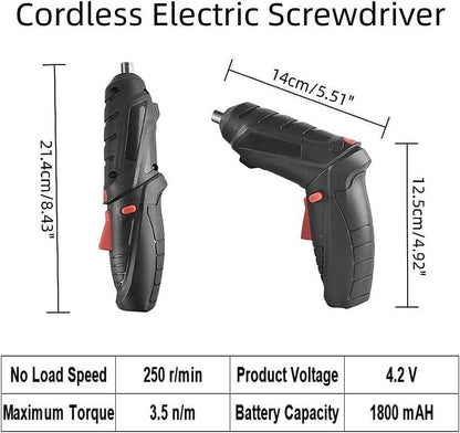 Aparafusadora elétrica multifuncional 