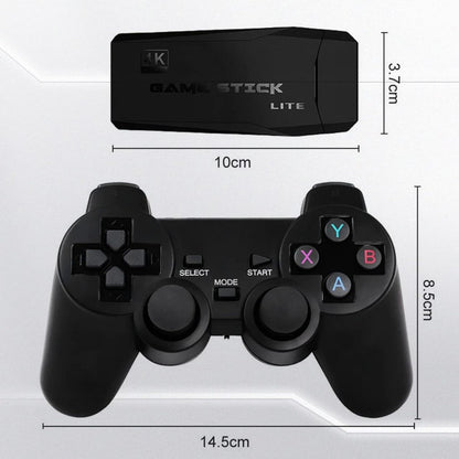 Consola juego 4k ultra hd game stick con más de 5.000 juegos integrados