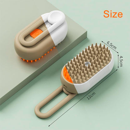 Escova a vapor para animais de estimação (embalagem de 2 unidades) 