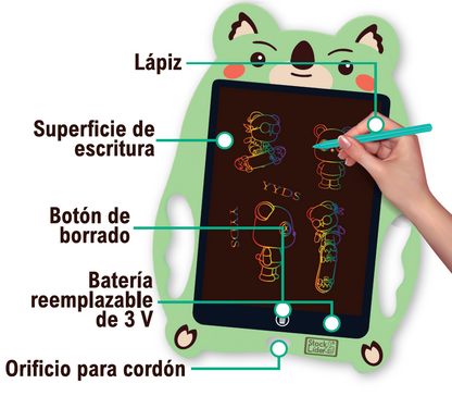 Pizarra mágica LCD 9 pulgadas