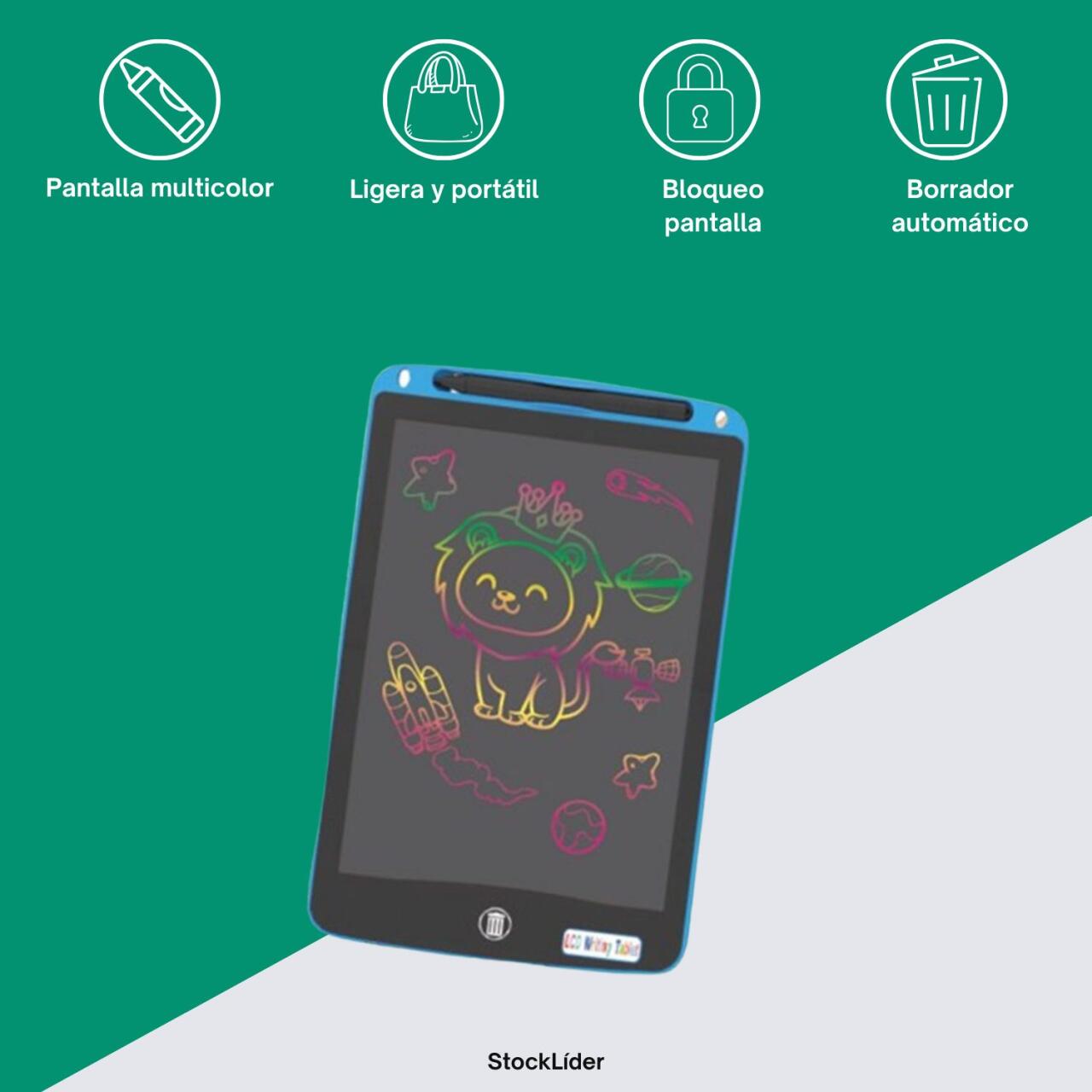 Pizarra mágica 12 pulgadas