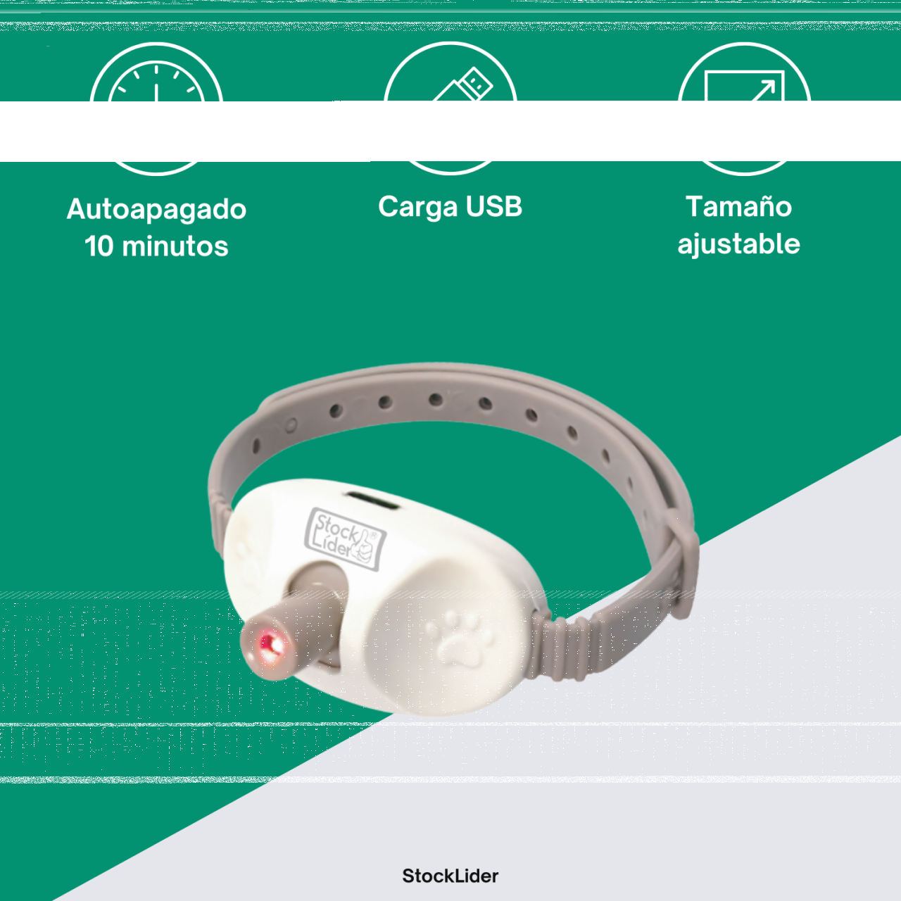 Coleira laser tag para animais de estimação 