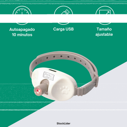 Coleira laser tag para animais de estimação 