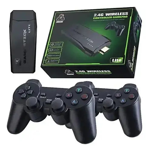 Game Stick 4K – Retro Gaming en Alta Definición +20.000 Juegos Preinstalados
